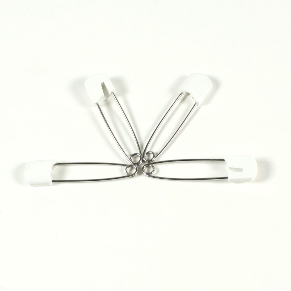 OsoCozy colorful diaper pins for crafts and laundry with stainless steel durability.
