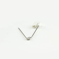 OsoCozy pink diaper pins with locking closures for secure fastening and crafts.