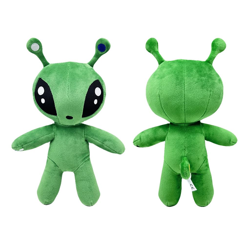 OSOCU 13.5 inch green alien plush ideal for sci-fi fans' collections.
