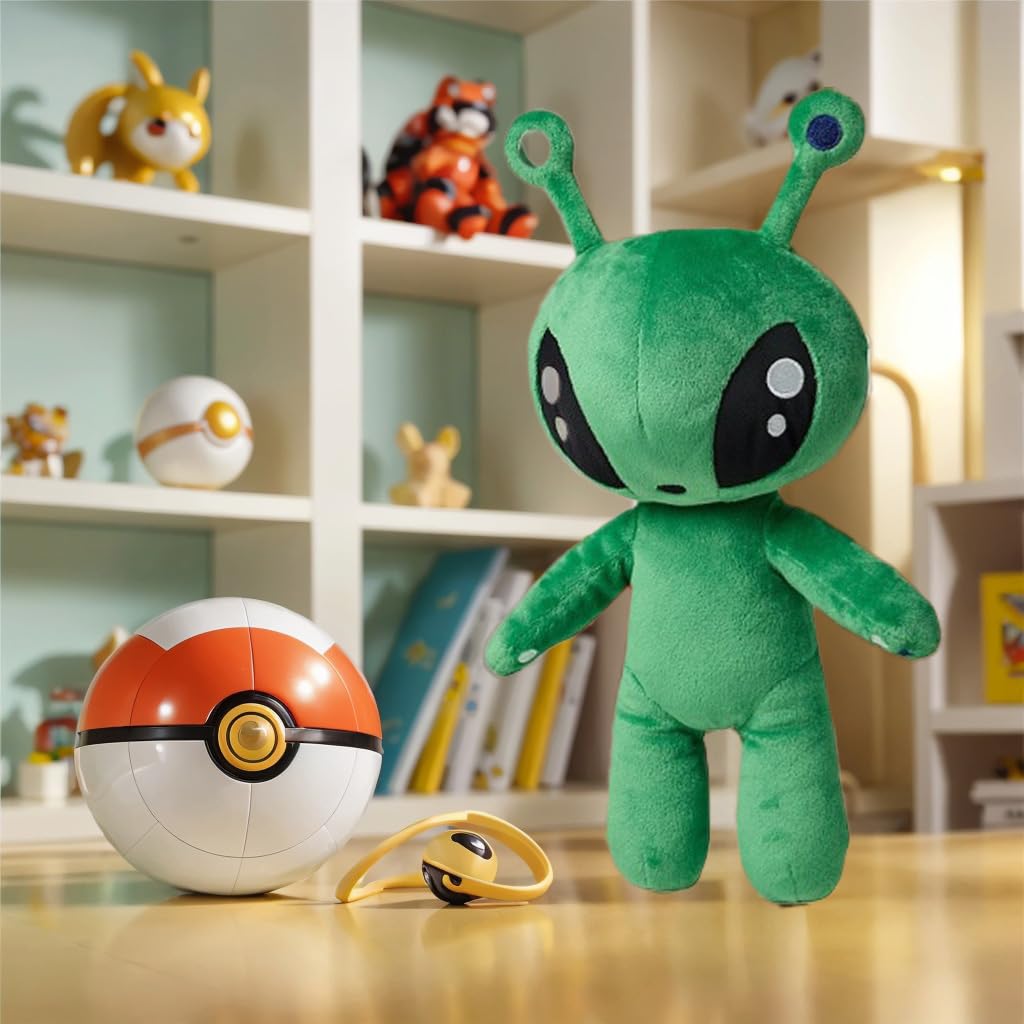 OSOCU alien plush bedroom-friendly snuggle buddy for reading or naps.