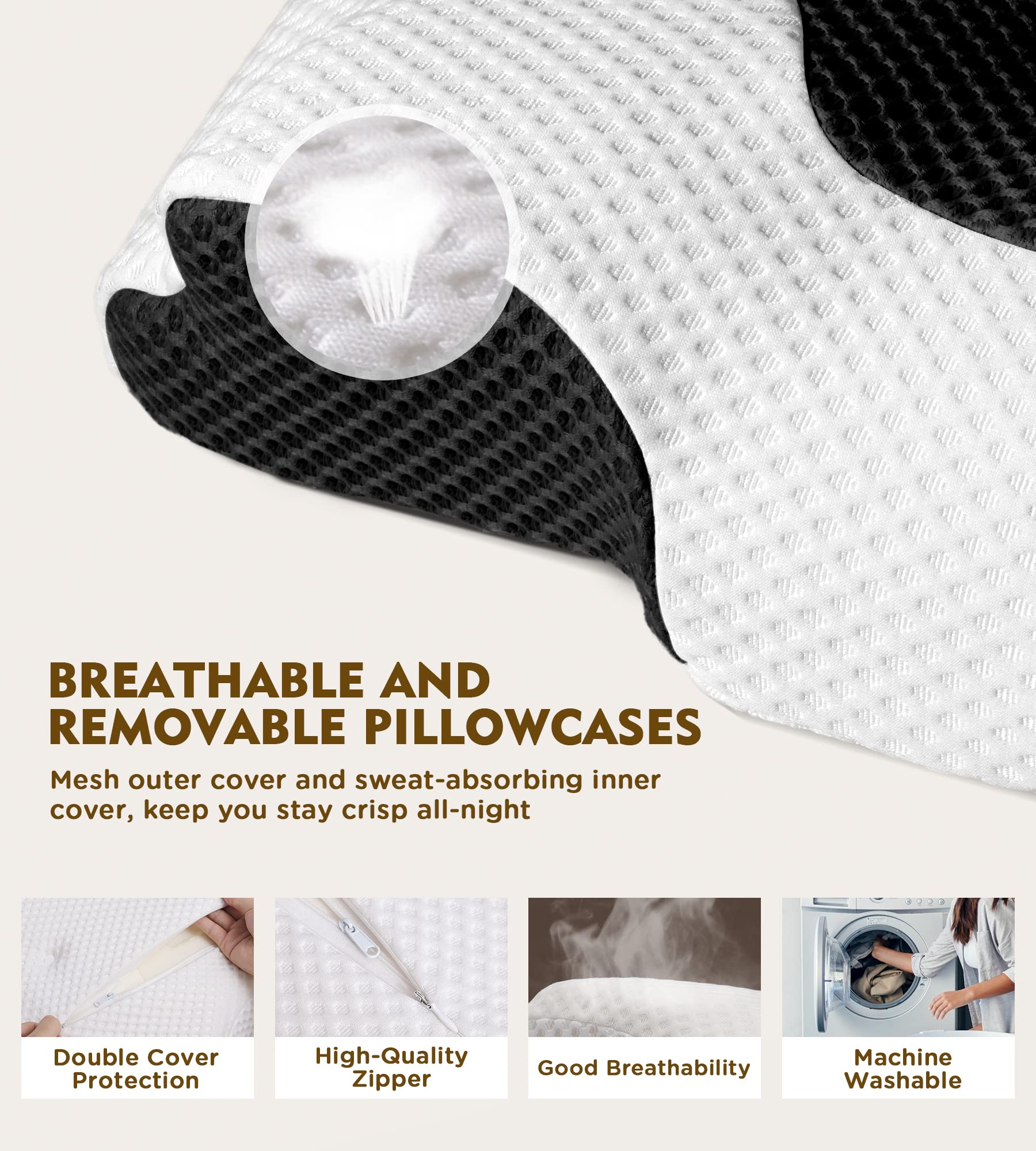 Osteo odorless materials provide a fragrance-free sleeping environment.