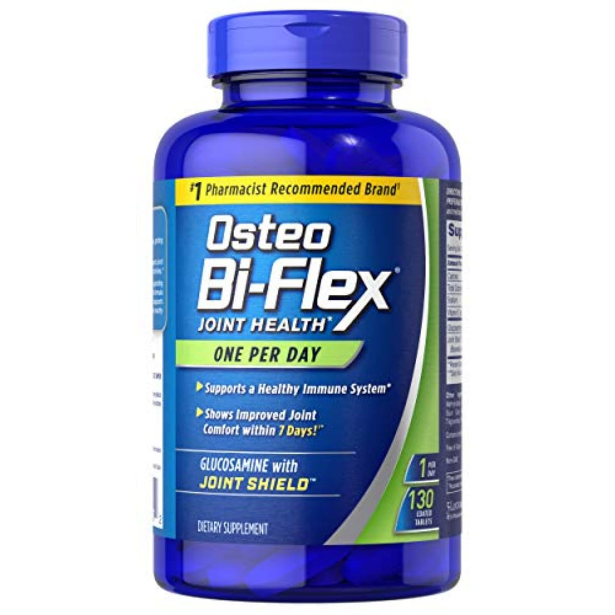 Osteo Bi-Flex One Per Day bottle front promotes daily joint support