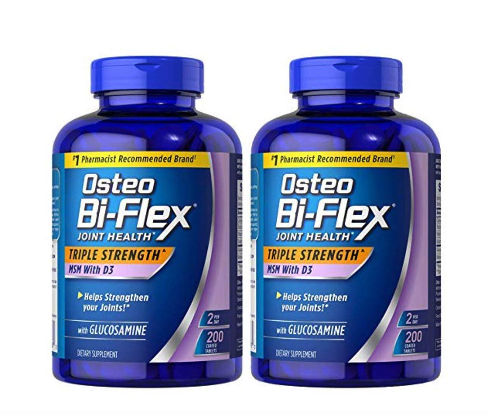 Osteo Bi-Flex bottle with caplets for daily joint support and mobility