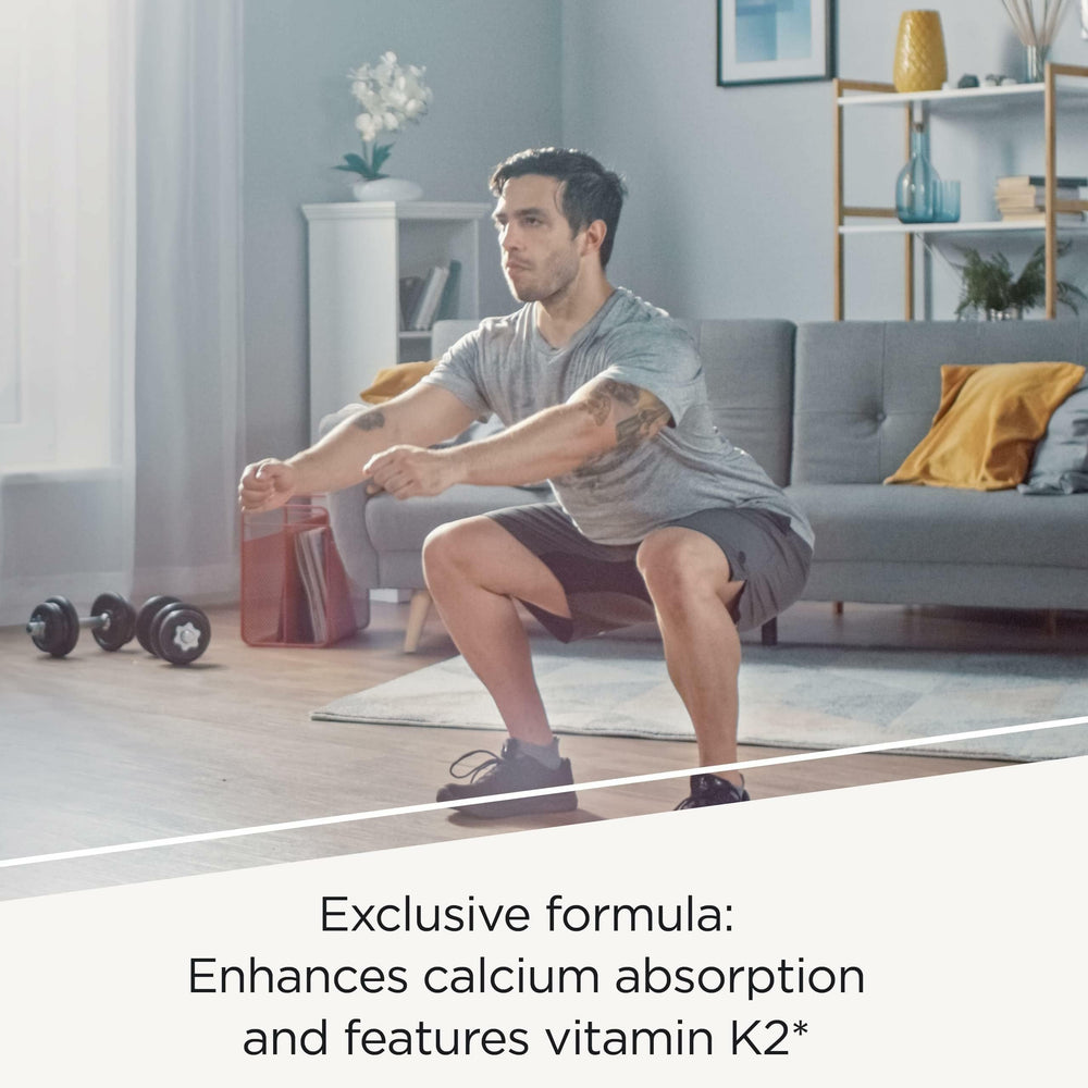 OsteoPrime Ultra nutrition facts panel featuring zinc and vitamins for bone support.