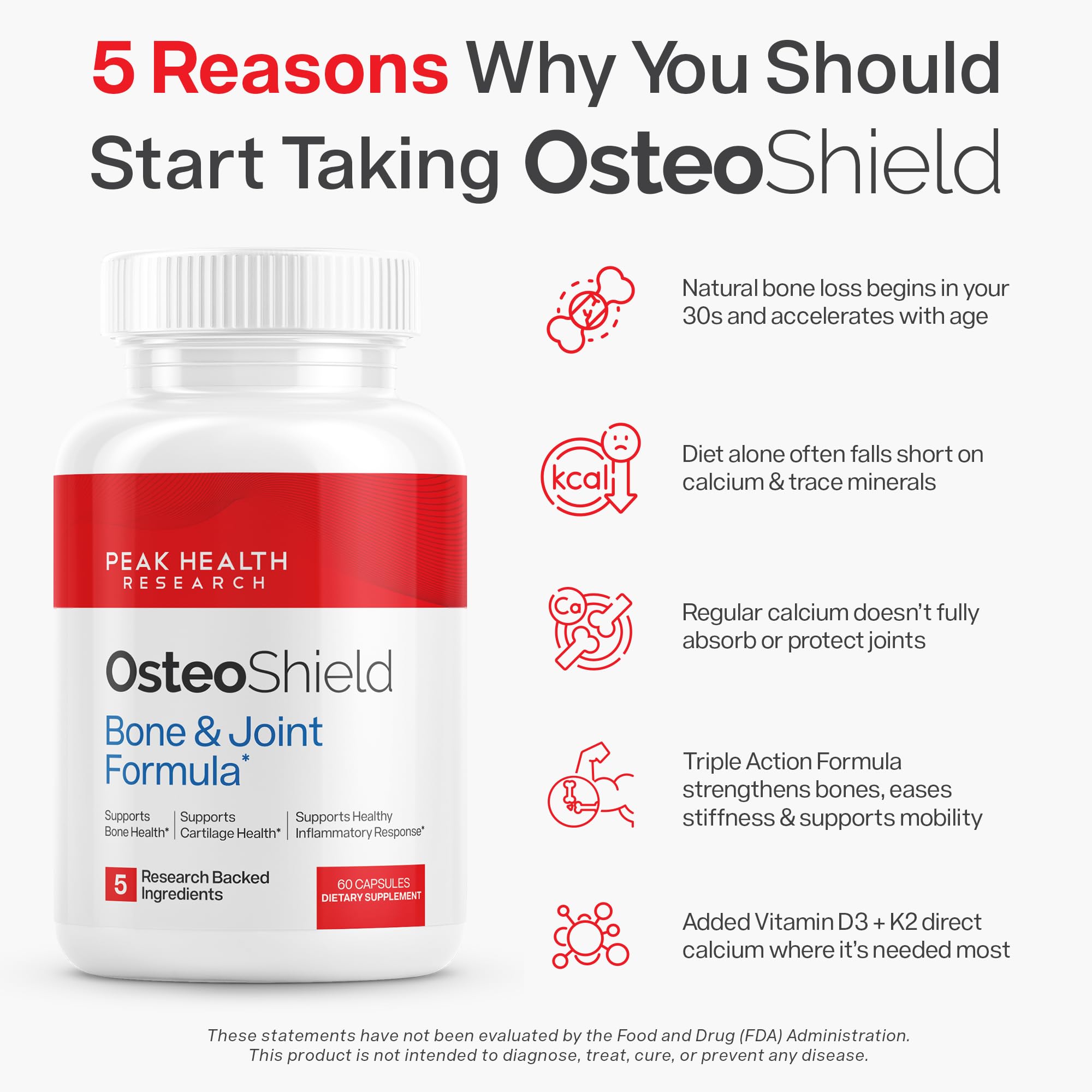 OsteoShield bottle in a cozy cabinet setting for daily wellness routine