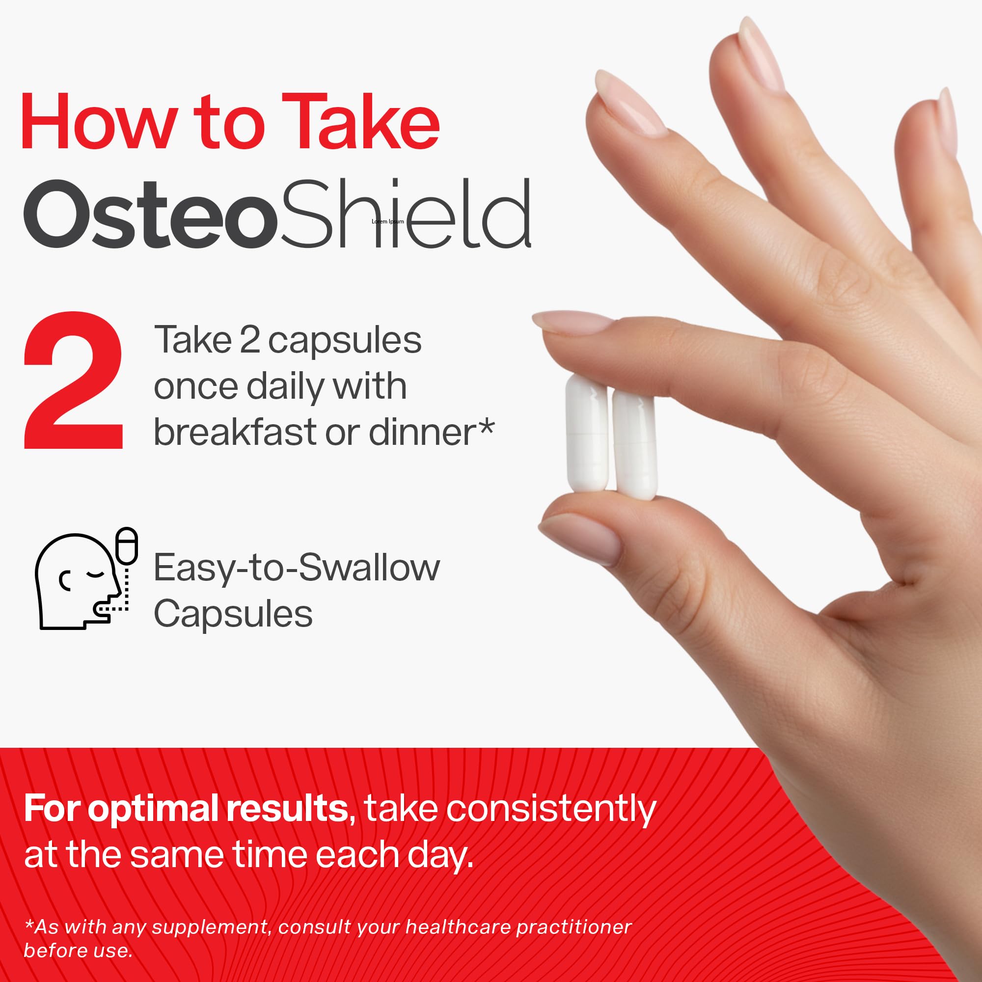 OsteoShield plant-based minerals on bottle highlighting natural sourcing