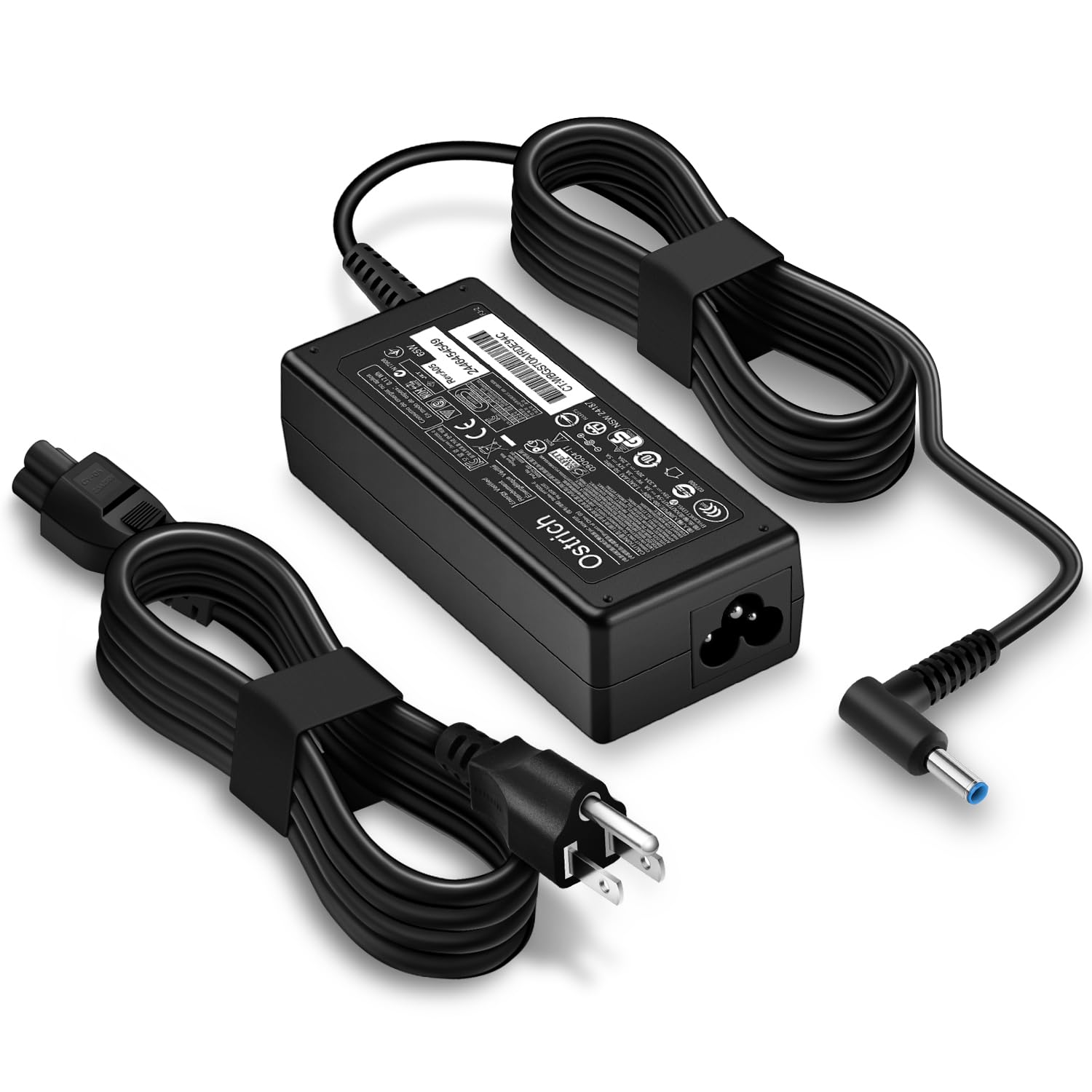 Ostrich compact power supply, convenient for home and travel charging.