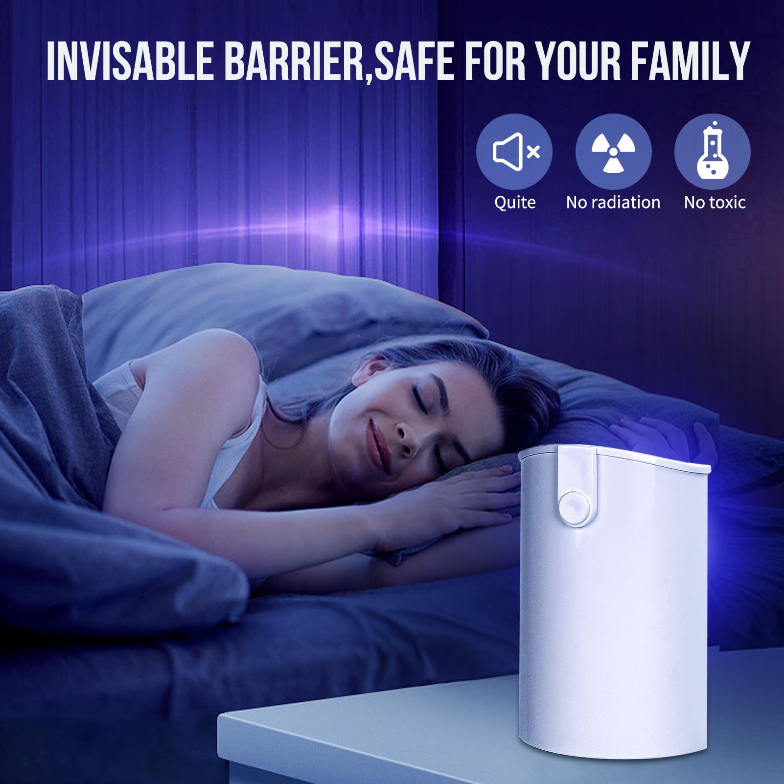 OSVDO compact white trap blending with decor