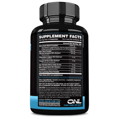 Osyris ONL Conquer bottle back with ingredients and directions.