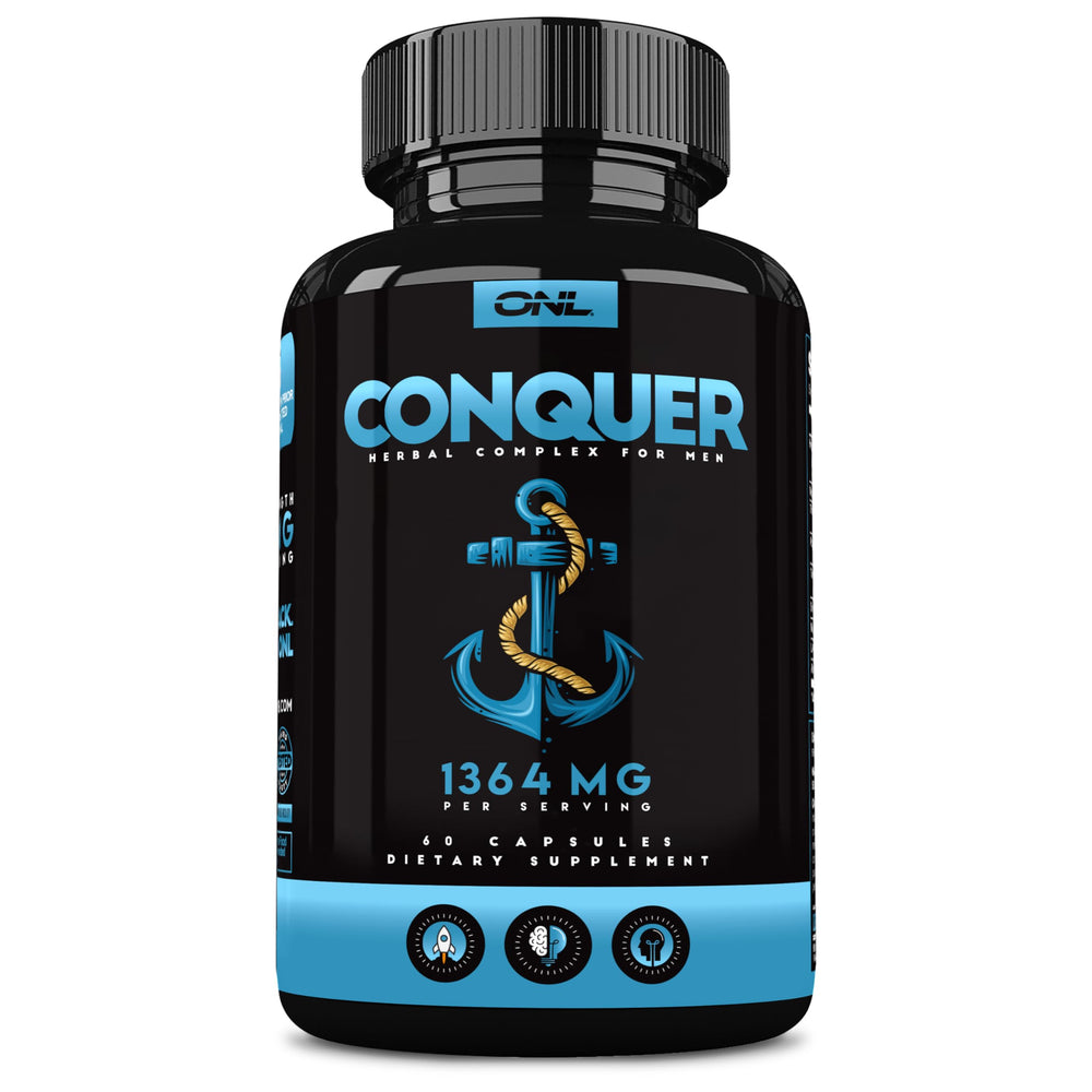 Osyris ONL Conquer bottle front for fertility support.