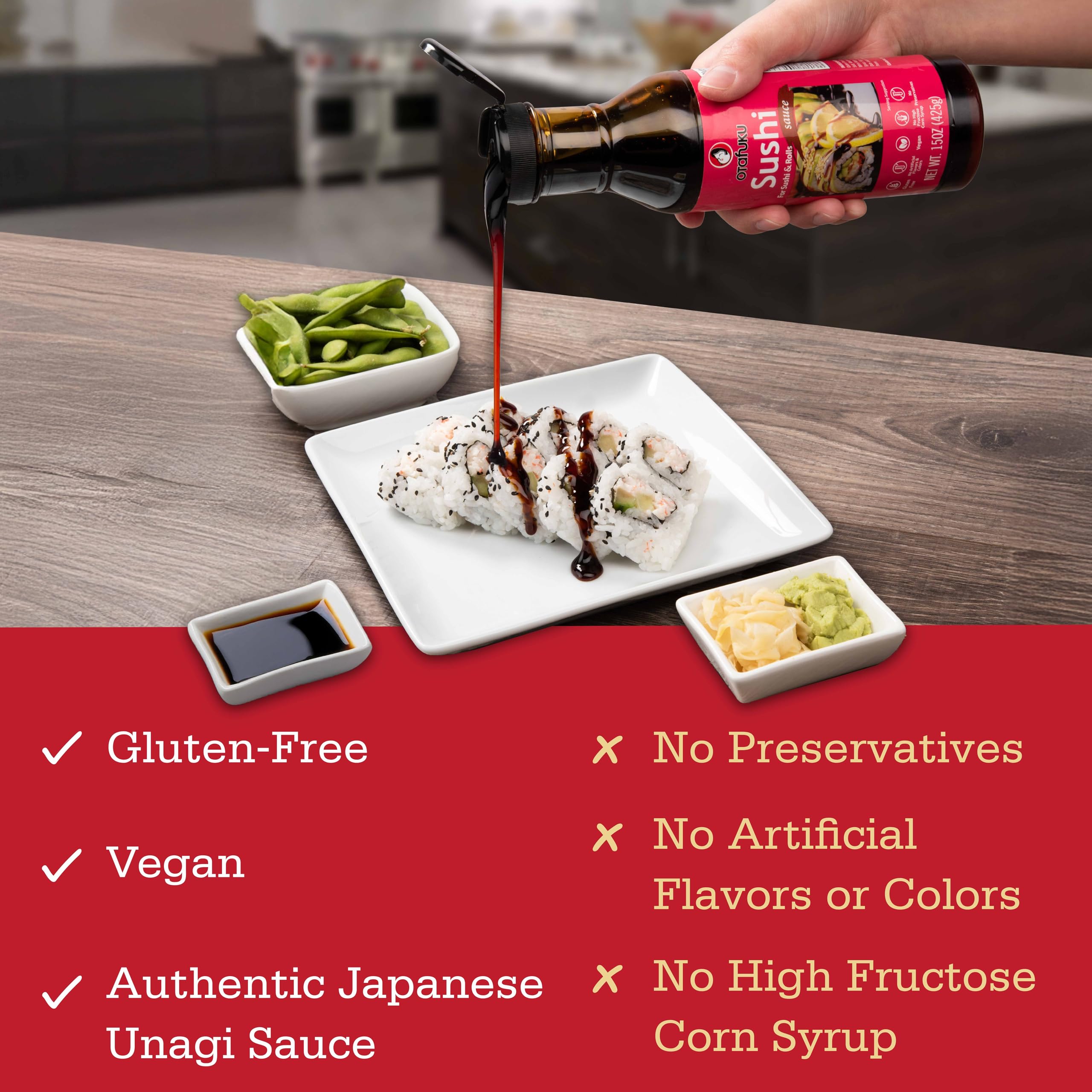 Otafuku Sushi Eel Sauce (Unagi) – Gluten Free, 15 oz | Rich Glaze for Sushi - Perla Store | The Ultimate A to Z Marketplace for Every Need in Canada
