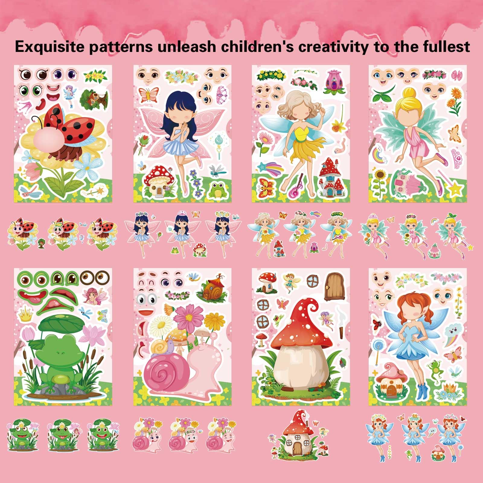 OTAITY elephants sticker, bold animal design for kids' crafts.