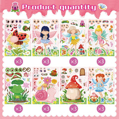 OTAITY mushroom sticker, colorful motif for art and gift wrapping.