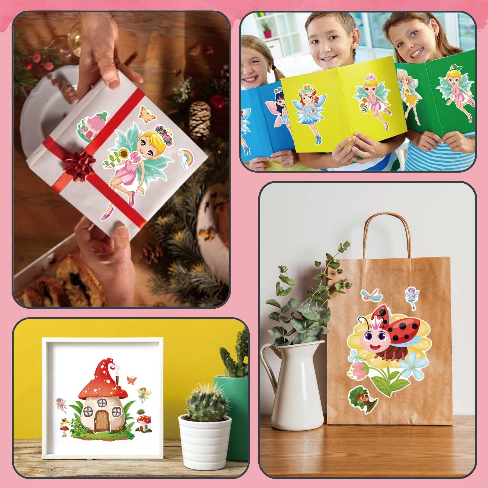 OTAITY pigs sticker, cute animal character for DIY projects.