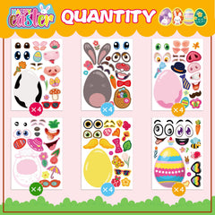 OTAITY mix-and-match face stickers for creative character design