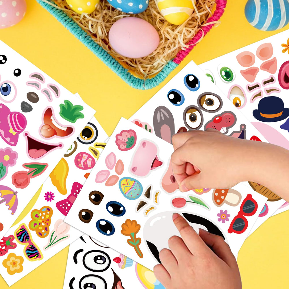 OTAITY 24-sheet sticker pack for Easter basket fillers and crafts