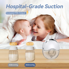 OTEEIDA pump with 4 modes and 12 levels for customizable suction.