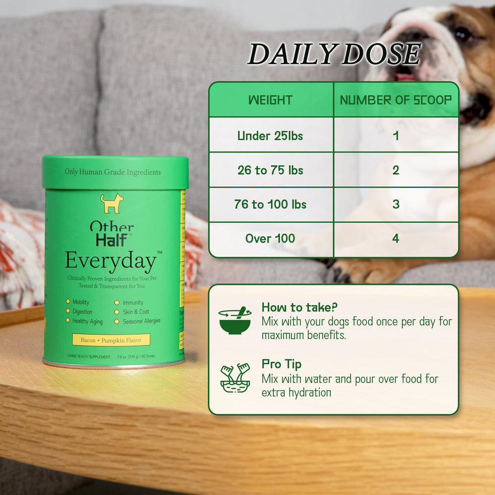 Other Half Everyday taurine and lutein support for brain, heart, and eyes.