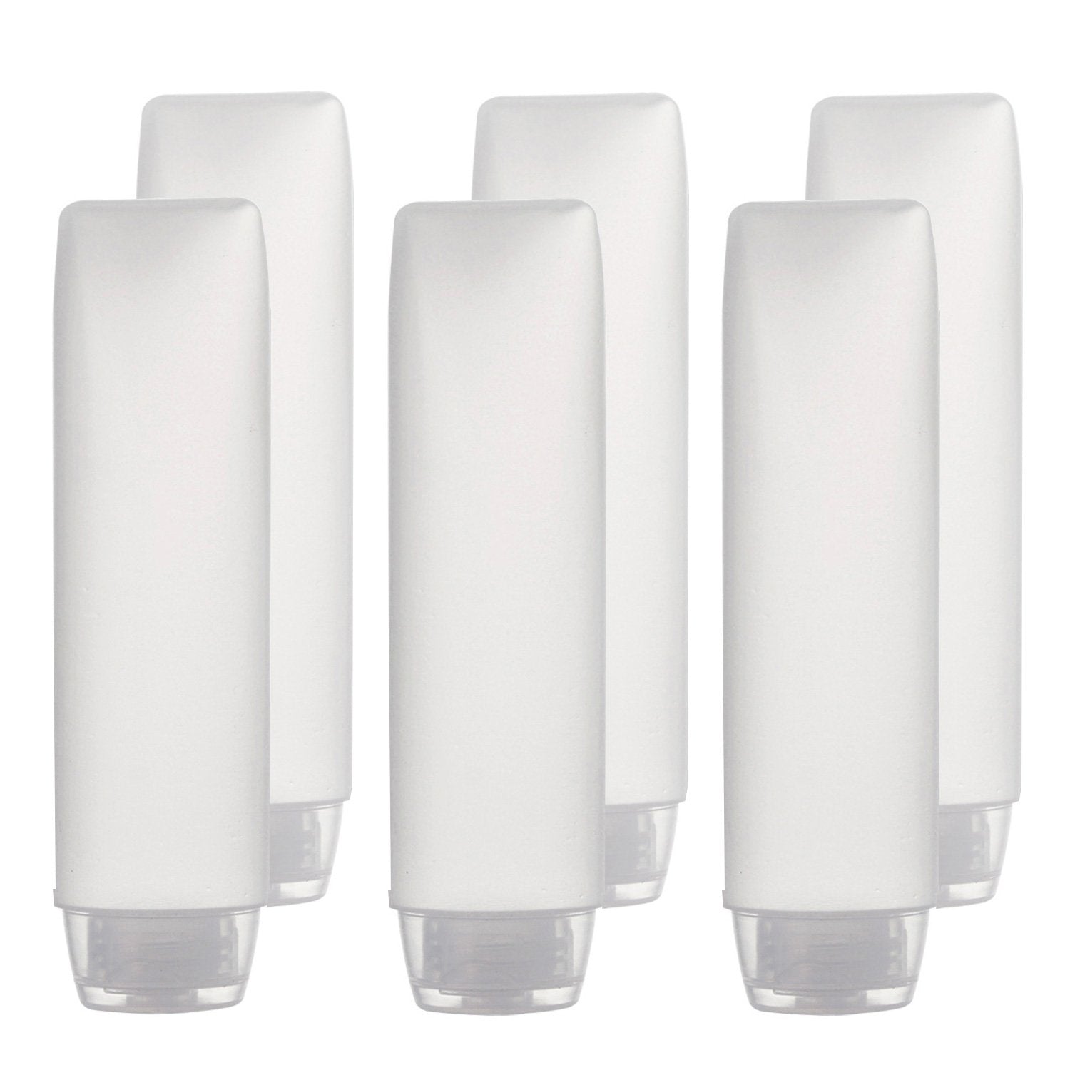 OTO squeezable bottles ideal for liquids and cosmetics.