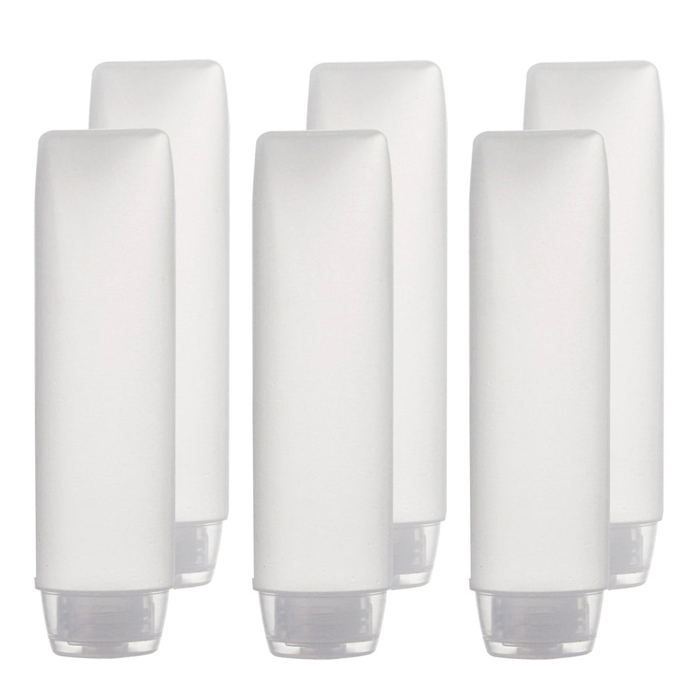 OTO squeezable bottles ideal for liquids and cosmetics.