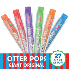 Otter Pops freeze and eat em instructions for quick snacking.