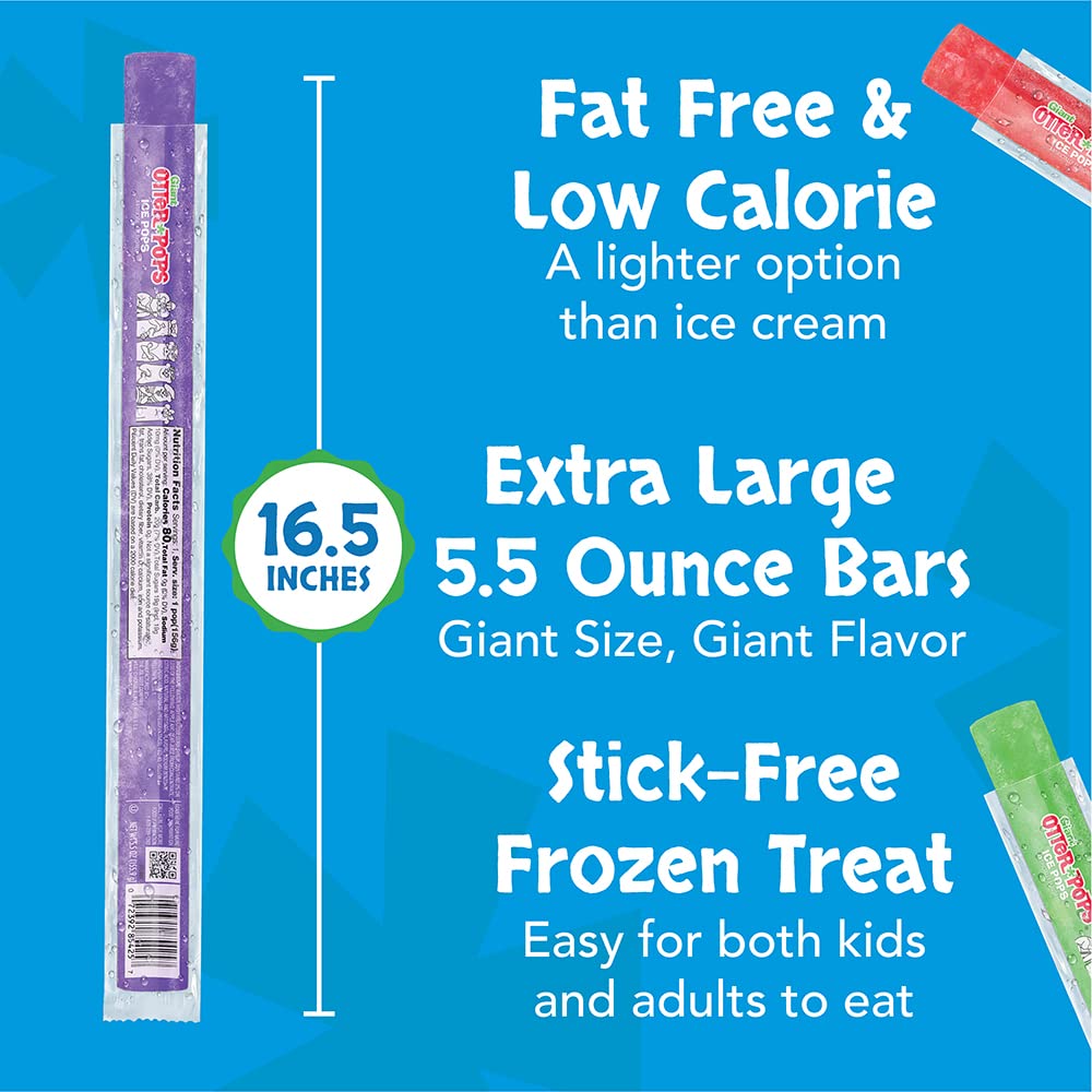 Otter Pops zippy flavors and characters attract picky eaters during summer.