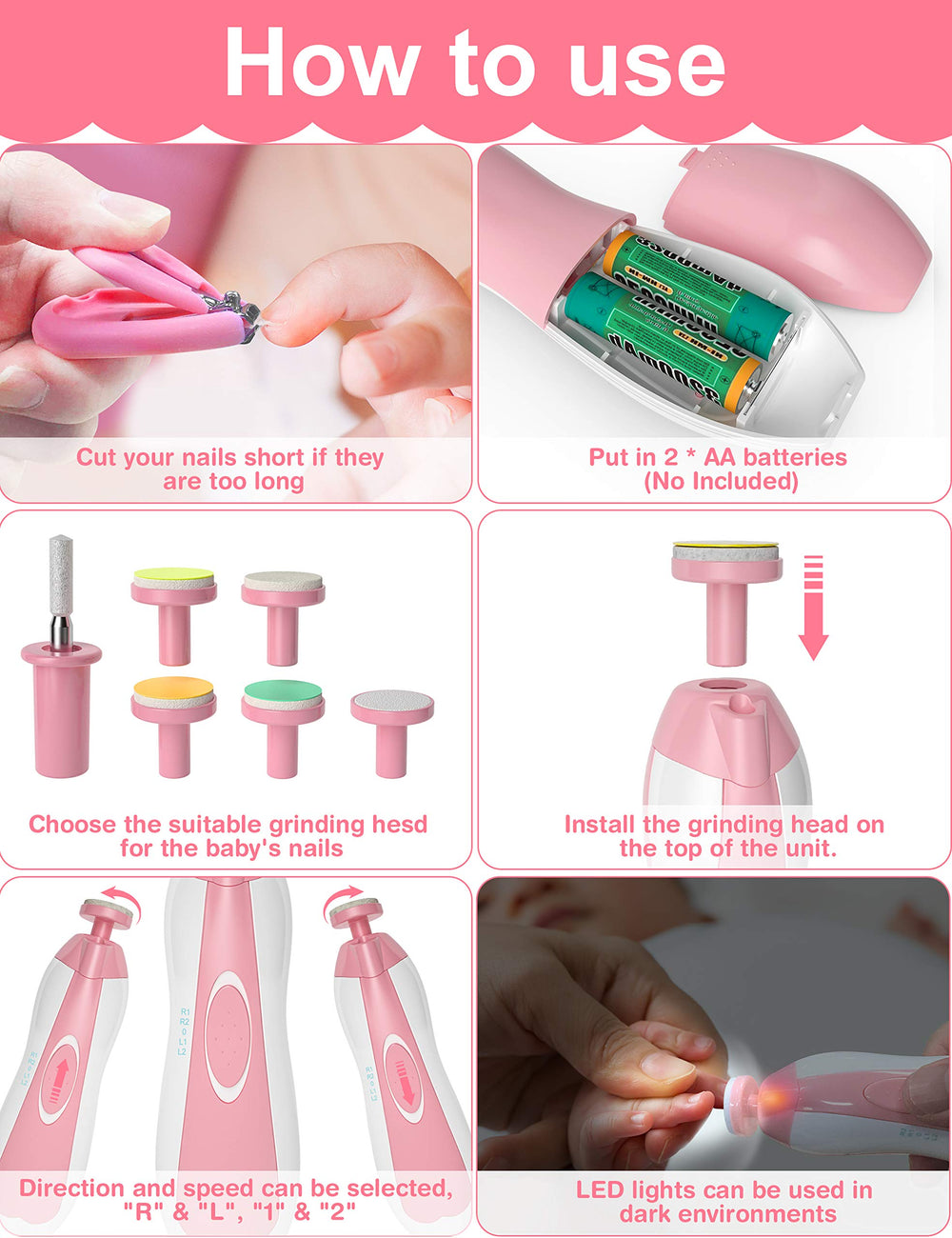 OTTOLIVES hair combs and brushes for soothing grooming routines.