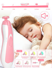 OTTOLIVES nasal aspirator with soft tip for delicate infant noses.