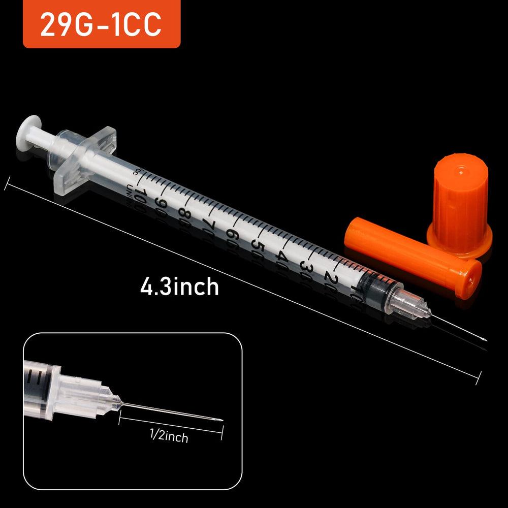 otwooi compact syringe in independent wrapping emphasizes hygiene and easy access.