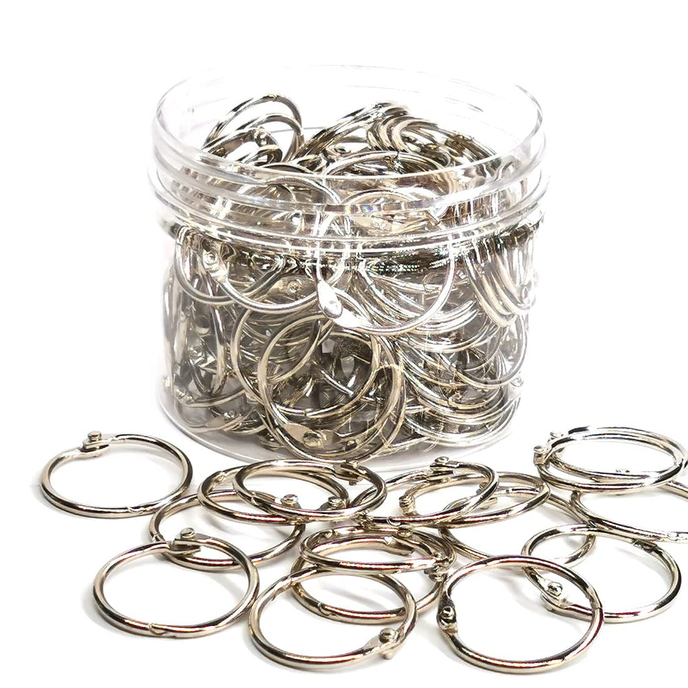 Otylzto binder rings 1 inch packaged container for easy organization.