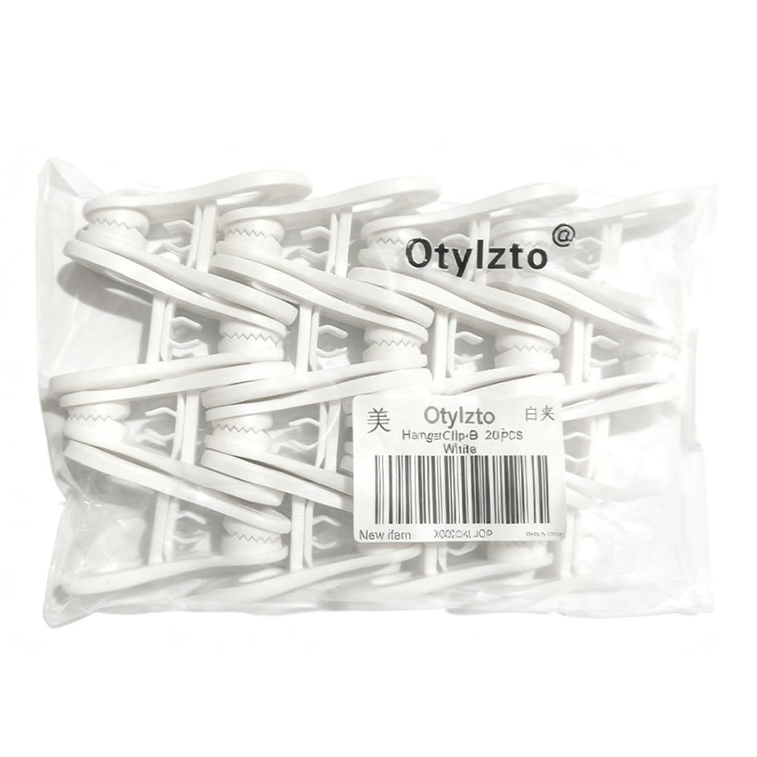 Otylzto stackable clip storage demonstrates compact organization for clips.