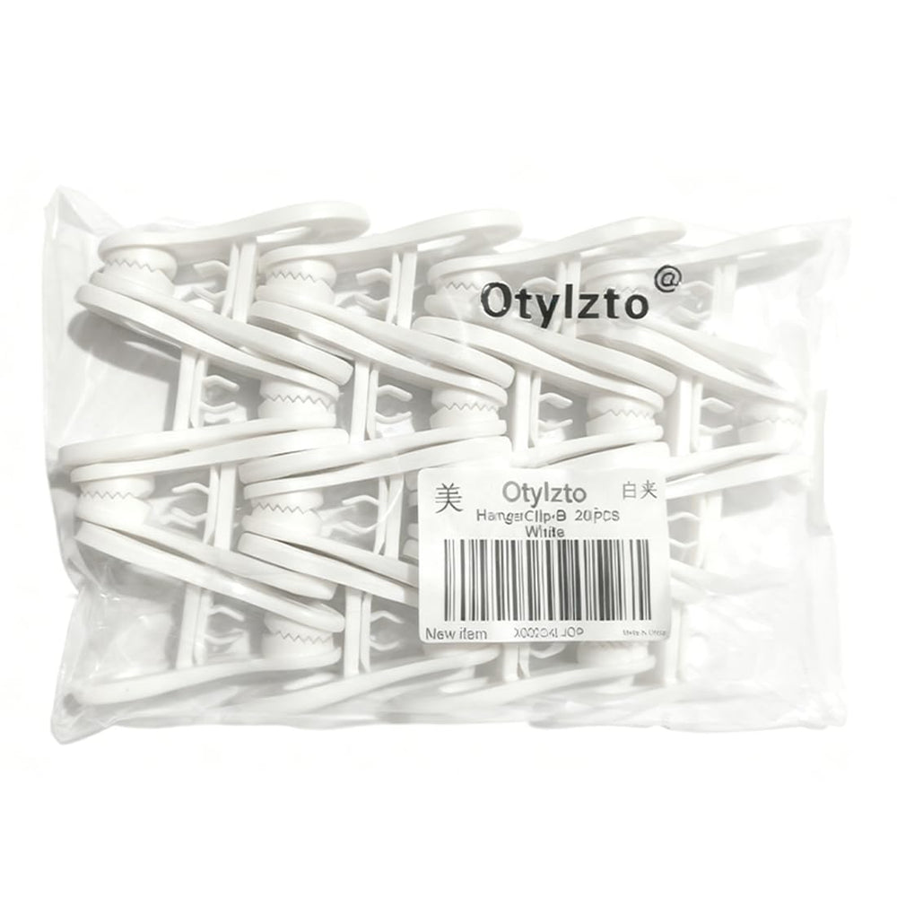 Otylzto stackable clip storage demonstrates compact organization for clips.