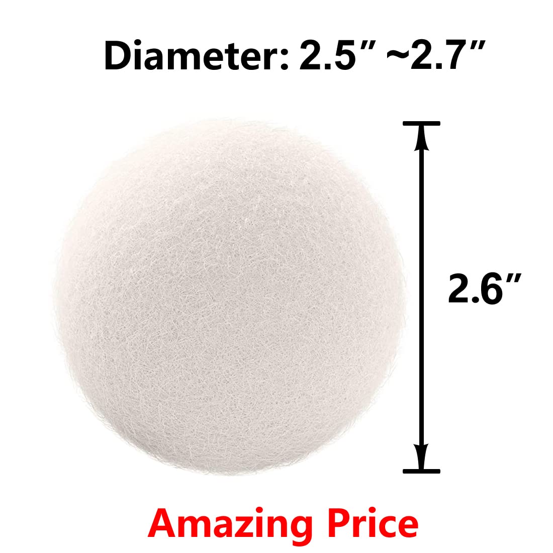 Otylzto wool dryer balls speeding up drying and reducing wrinkles.