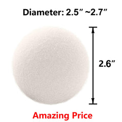 Otylzto wool dryer balls speeding up drying and reducing wrinkles.