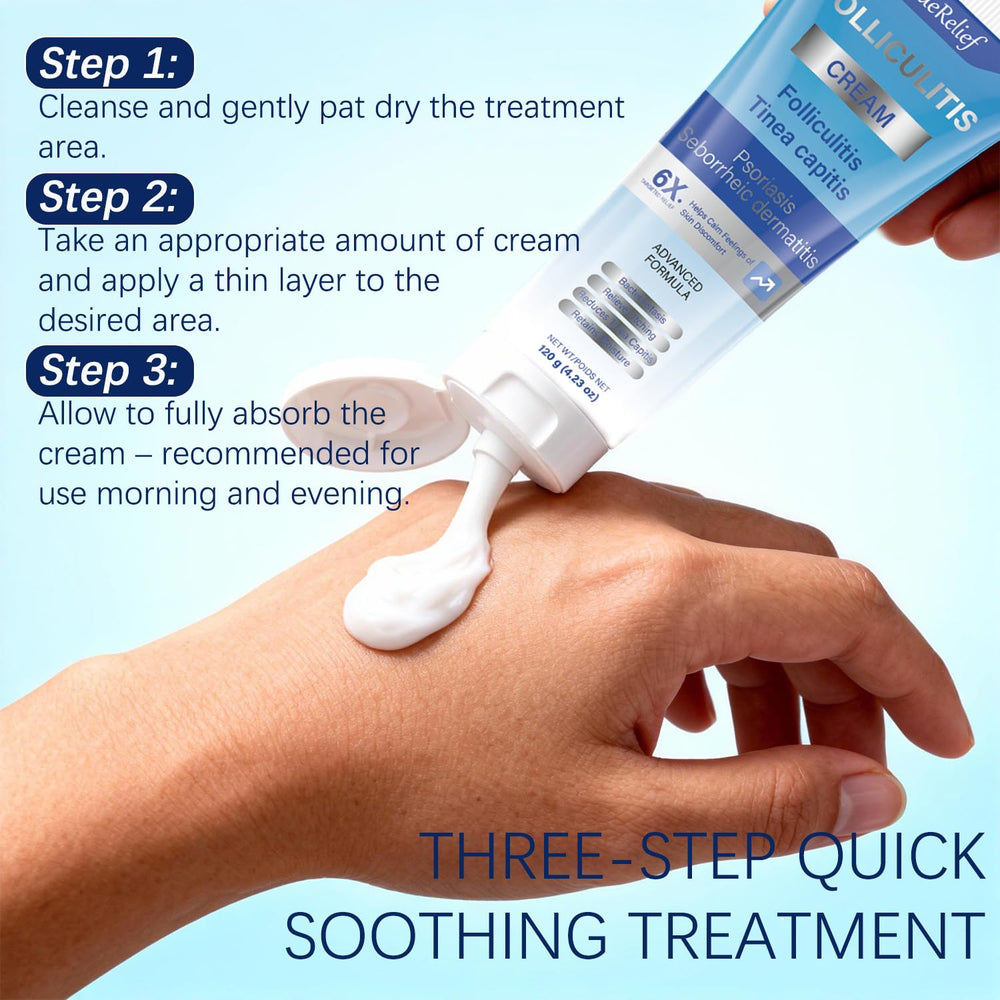 OUHENGTEK Folliculitis Cream on body for multi-zone use