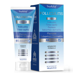 OUHENGTEK Folliculitis Cream bottle soothing scalp and skin