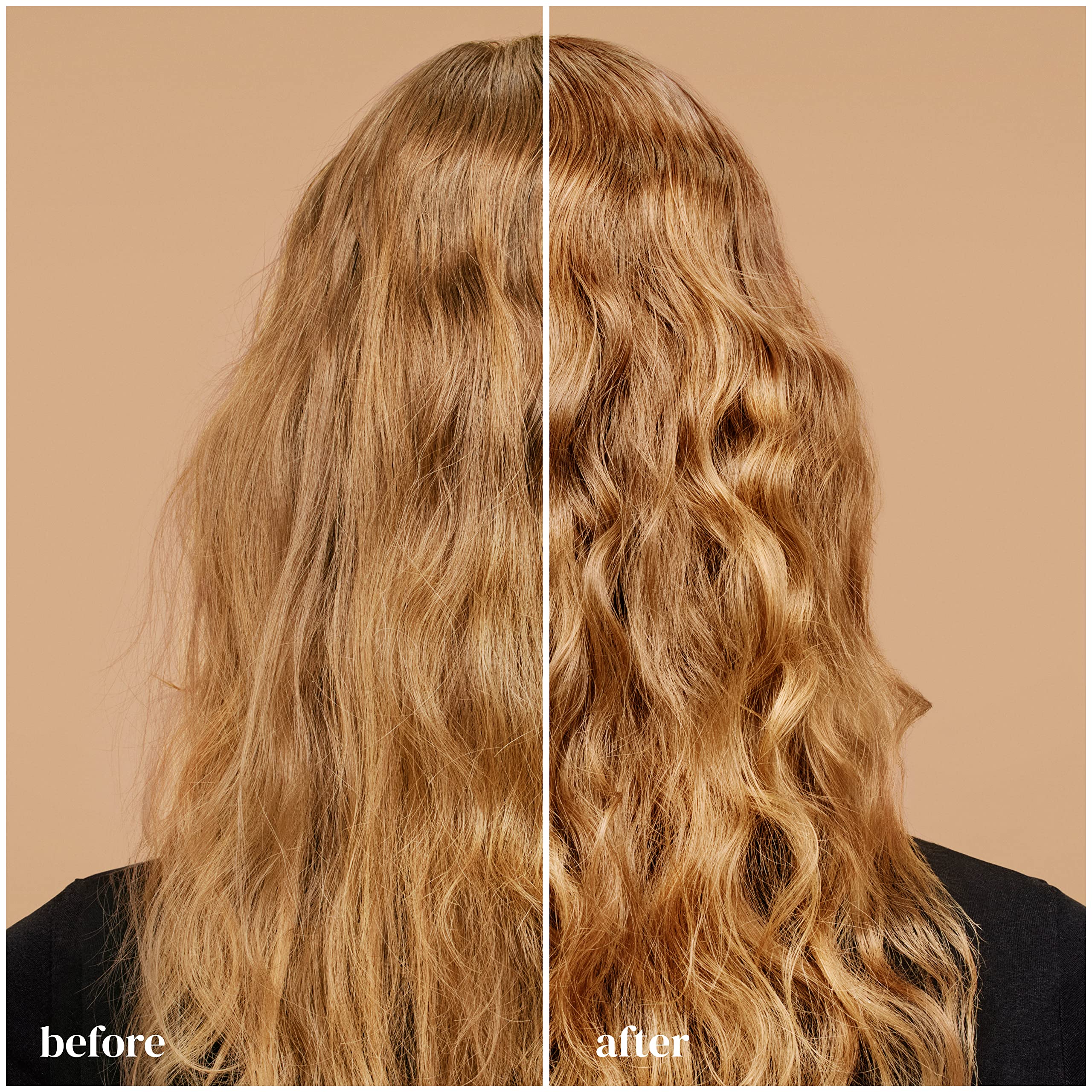 Ouidad Advanced Climate Control anti-frizz nano technology graphic highlights humidity resistance.
