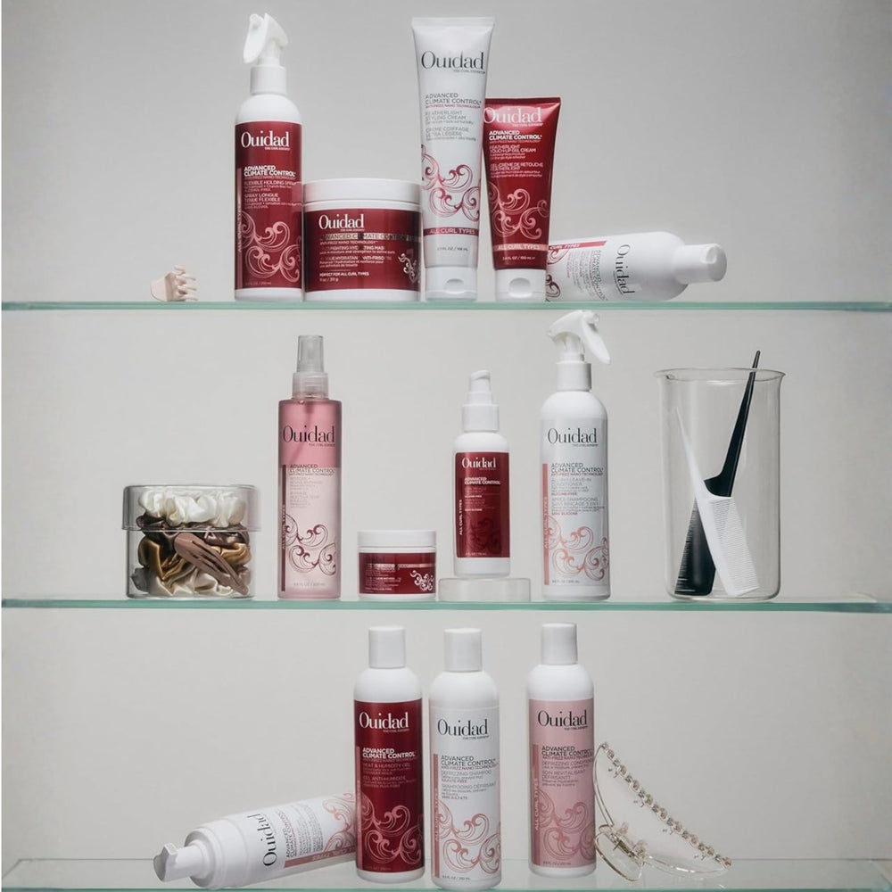 Ouidad gel supports all curl types for versatile styling
