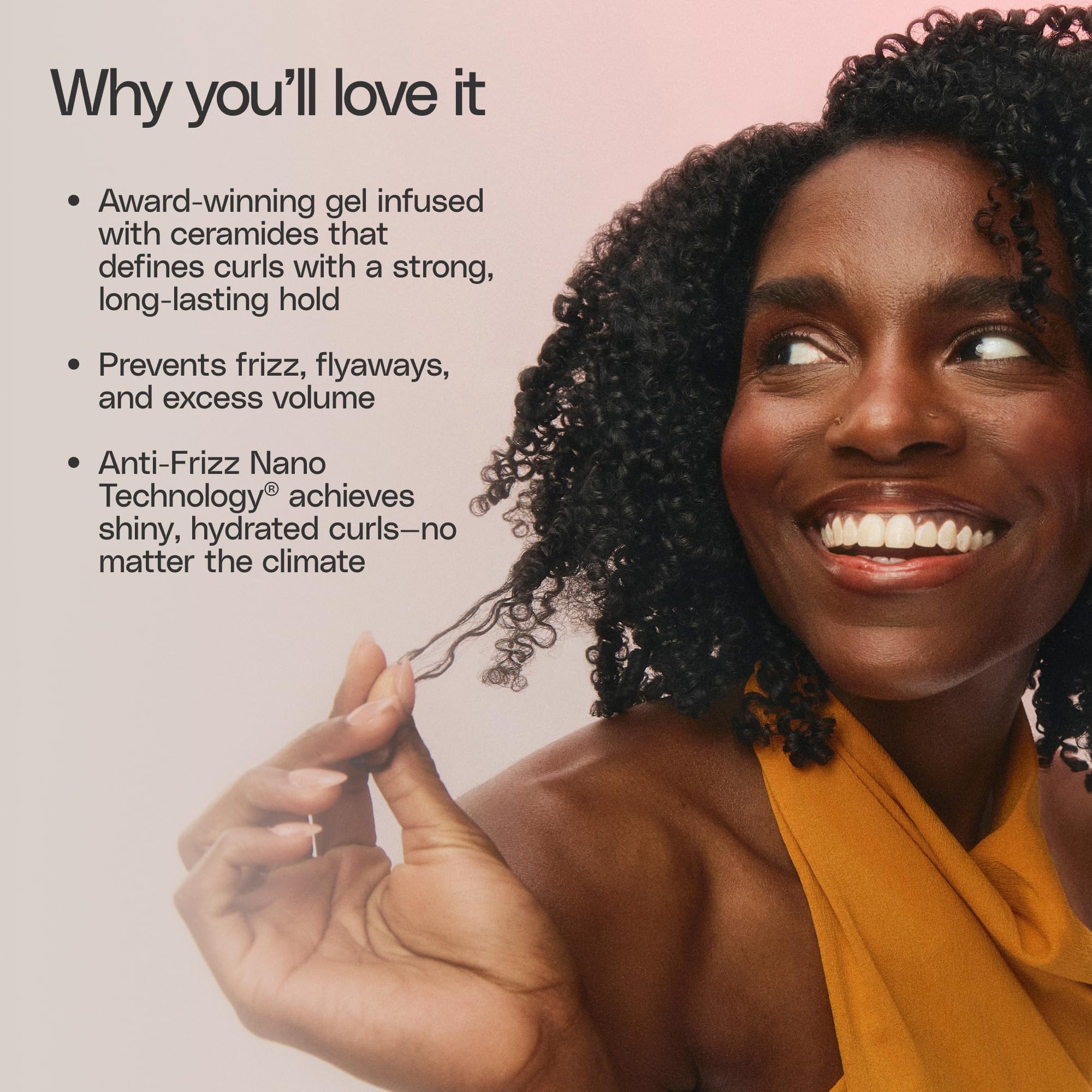 Ouidad color-treated safe formula suitable for vibrant, healthy-looking curls