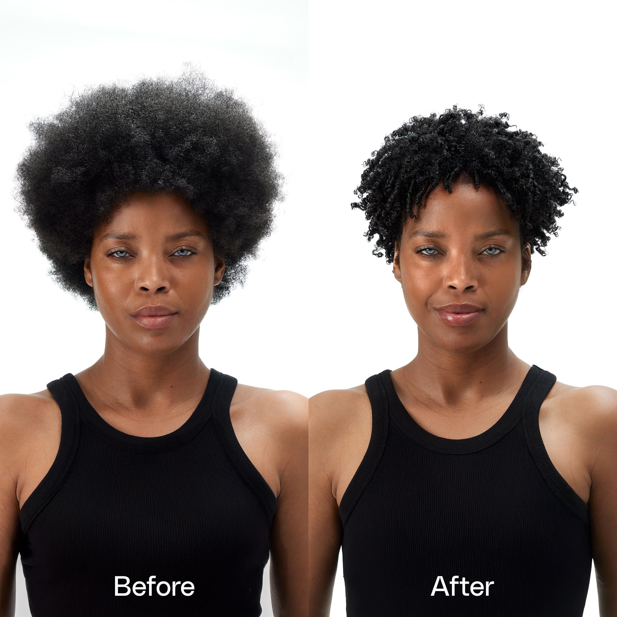Ouidad cruelty-free badge signaling ethical, salon-grade curl care