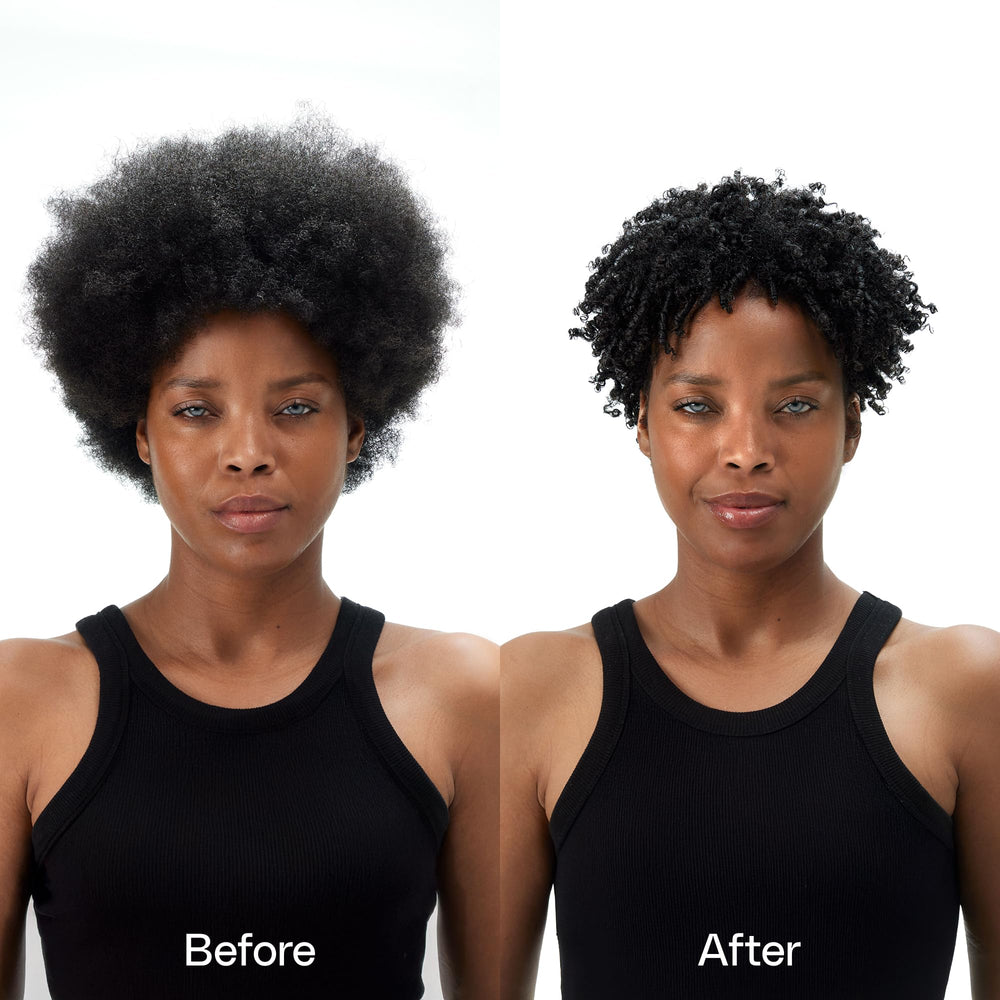 Ouidad cruelty-free badge signaling ethical, salon-grade curl care