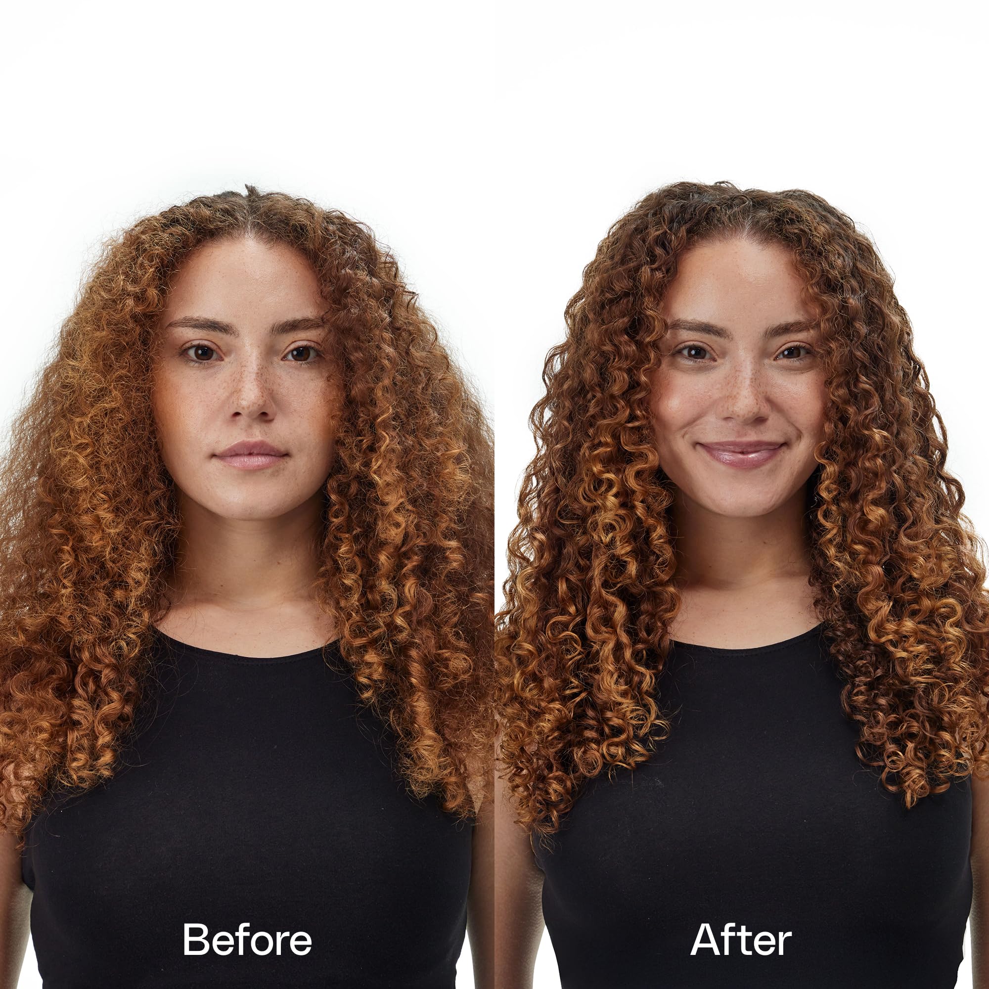 Ouidad silk sericin locks in moisture for frizz control.