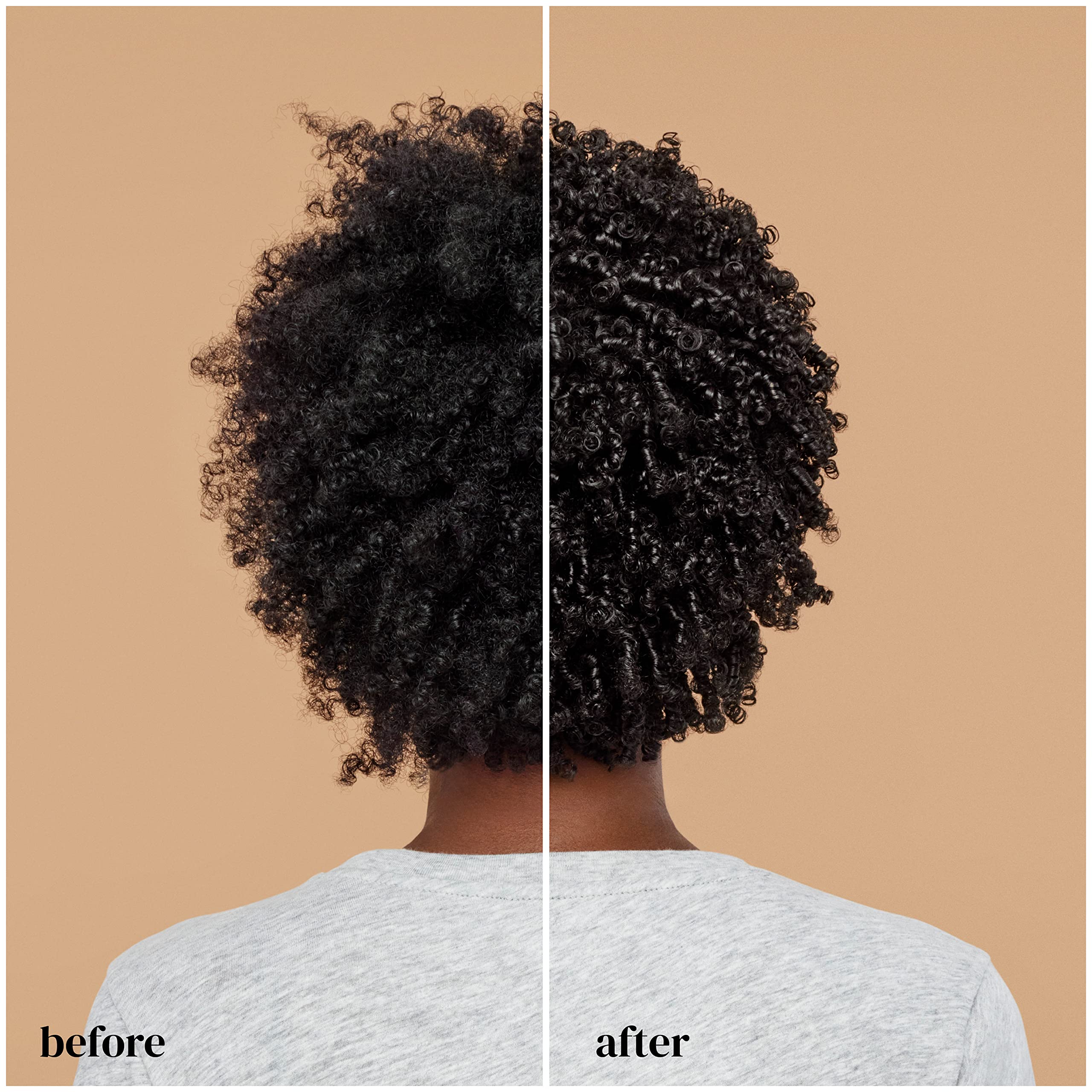 Ouidad moisture barrier sericin locks in hydration for shiny curls.