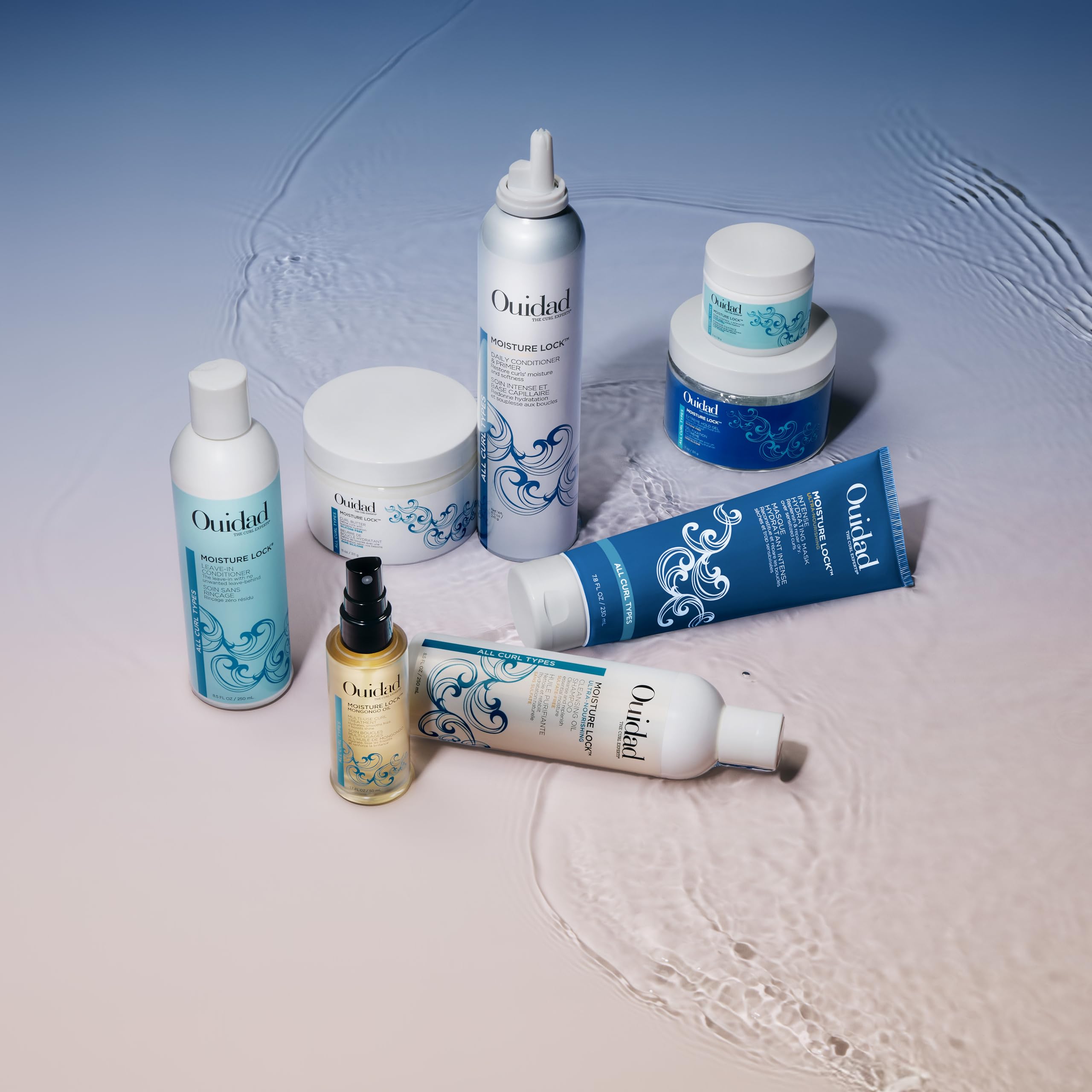 Ouidad Moisture Lock suitable for all curl types with breathable moisture