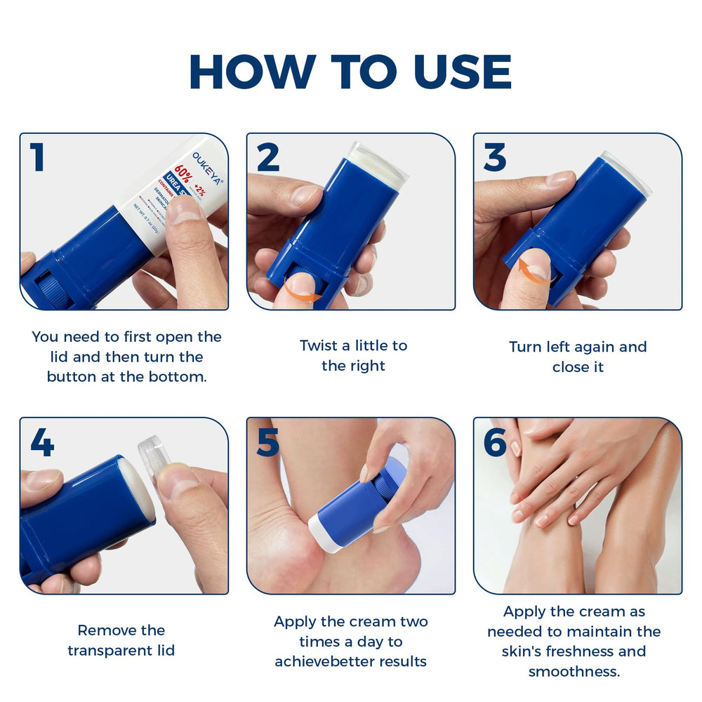 OUKEYA Compact twist-up design for mess-free on-the-go use.