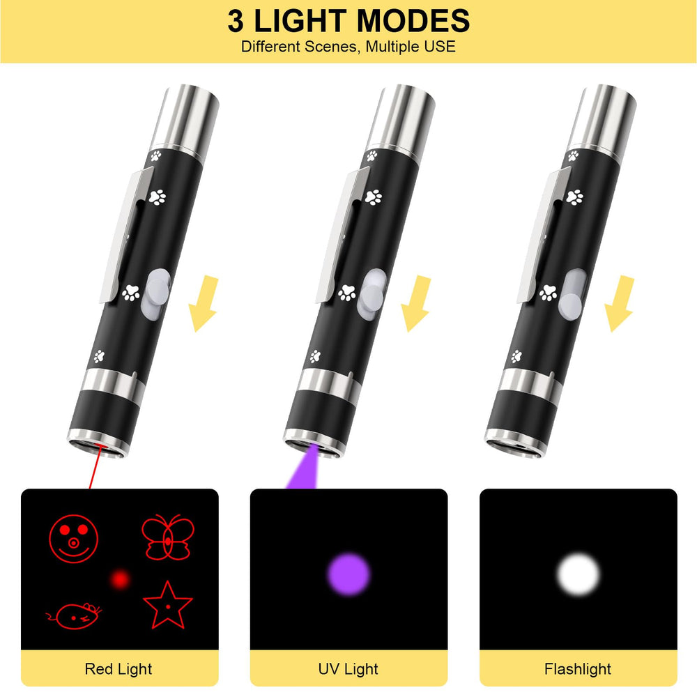 OUMSIS UMSIS cat toy one-touch switch with dark-mode glow