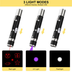 OUMSIS UMSIS cat toy one-touch switch with dark-mode glow