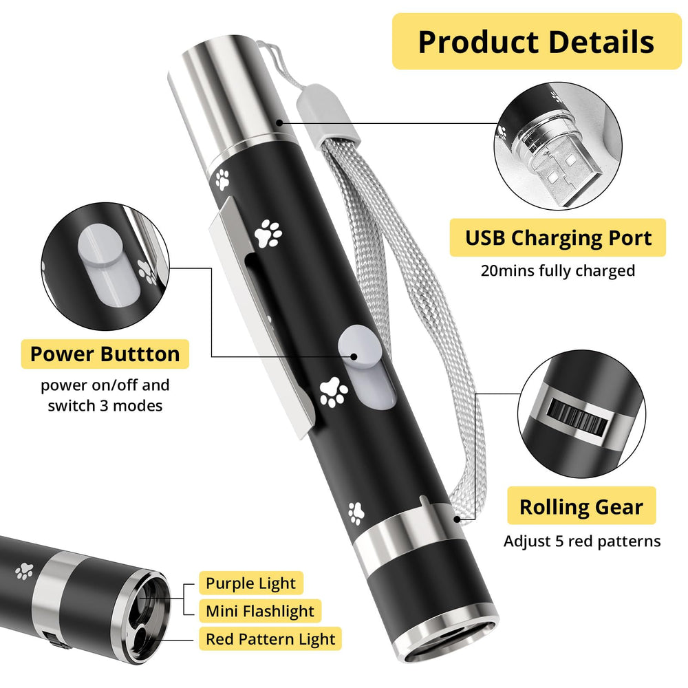 OUMSIS UMSIS cat toy USB charging for eco-friendly power on demand