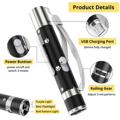 OUMSIS UMSIS cat toy USB charging for eco-friendly power on demand