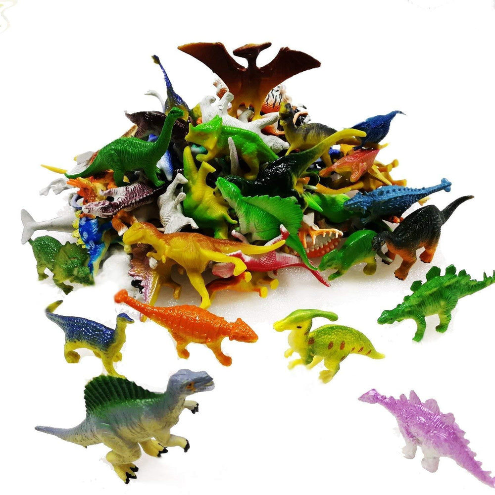 OuMuaMua Varied-poses dinosaurs enable dynamic pretend play scenes.